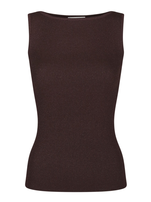 Neo Noir Talia glitter knt top 174 Burgunsy