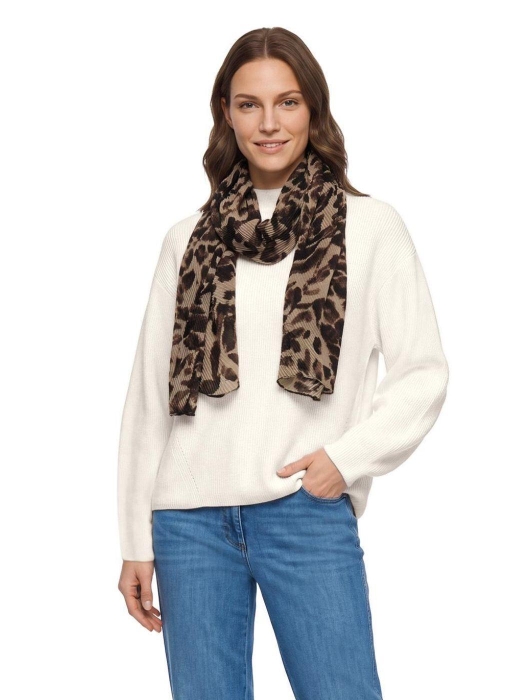Betty Barclay Schals 7898 Beige/ black