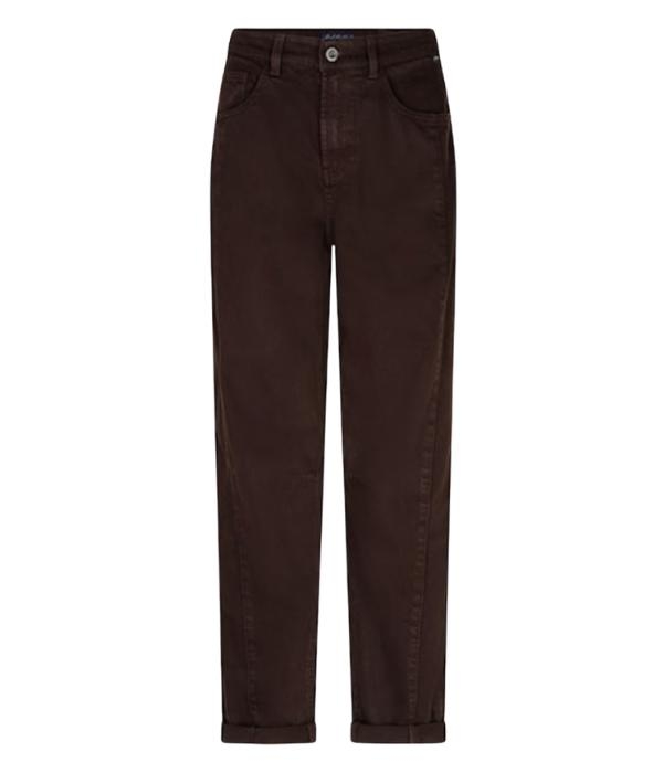 Red Button Caitlina Side Patch Tencel Twill 59 Espresso