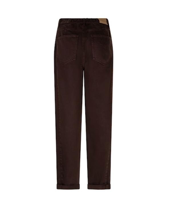 Red Button Caitlina Side Patch Tencel Twill 59 Espresso