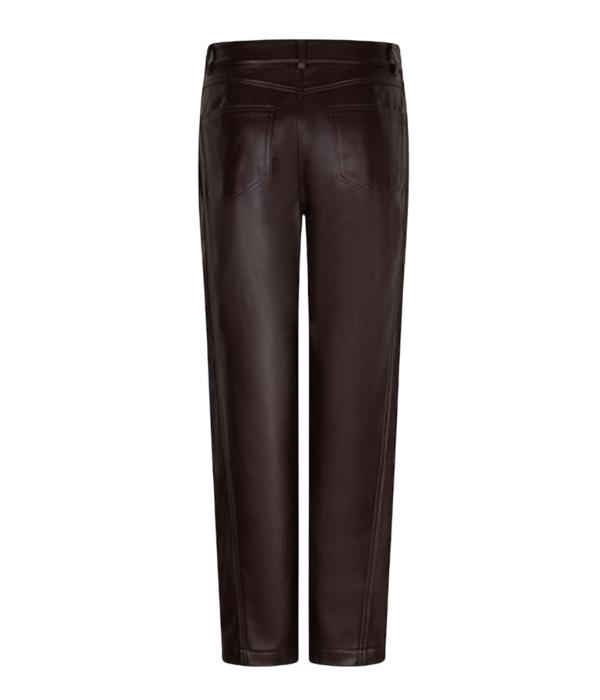 Red Button Caitlina Faux Leather 344 Burgundy