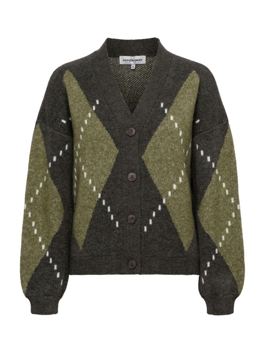 Co Woman BERBER 66095 KN-Dark Khaki multi