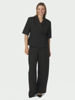 Neo Noir Essiall pinstripe pants 132 Antracit