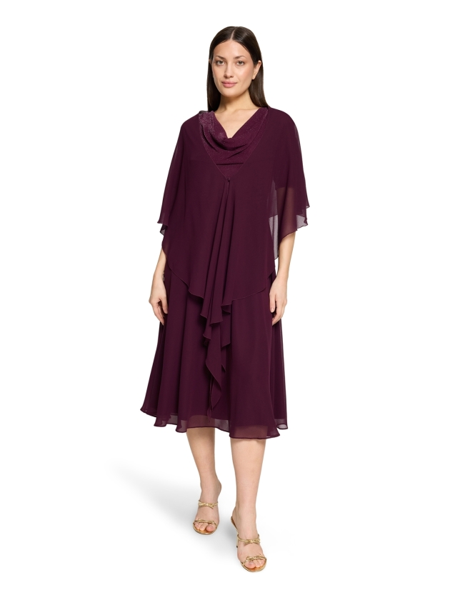 Vera Mont Schals 6179 Strong aubergine