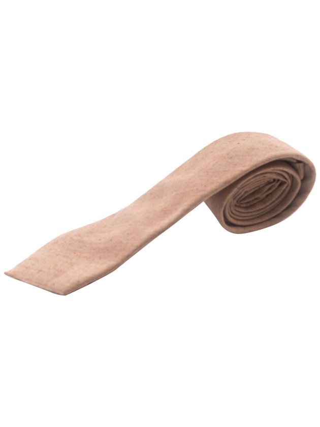 Profuomo Tie 53COT Linen Orange